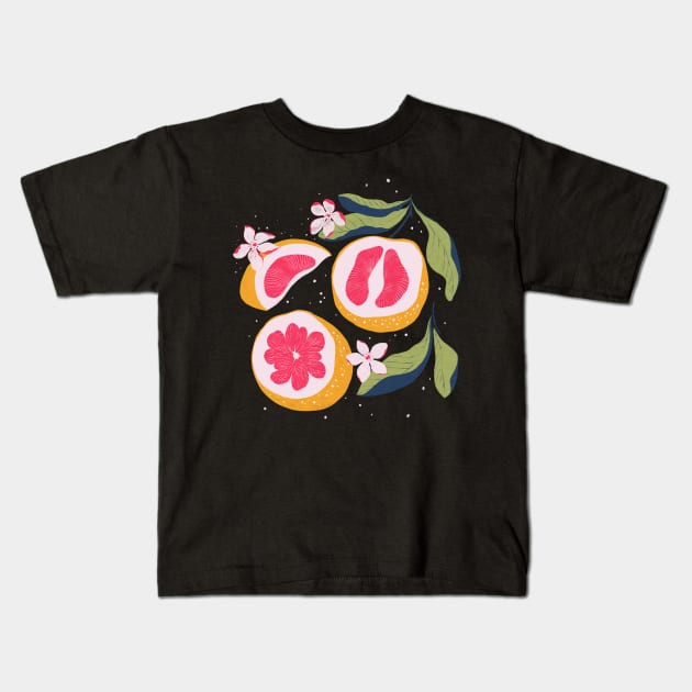 Citrus Kids T-Shirt by Lidiebug